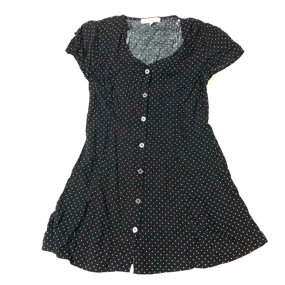 COPY - Swing Polk-a-dot short dress